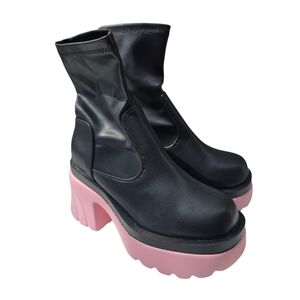 Call It Spring Aaryana Stretch Platform Boots